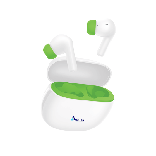 Aertek FIRE Wireless Earbuds - White