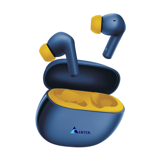 Aertek Airdopes 009 Wireless Earbuds-Blue