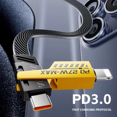 Aertek Ultrapods TWS Pink + 4 in 1, 65W Fast Charging Data Cable Combo