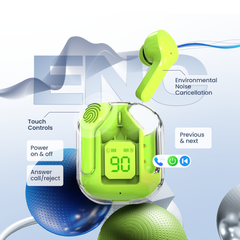 Aertek Ultrapods TWS Earbuds - Green