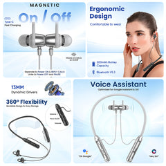 Aertek Cyclone Wireless Neckband Black