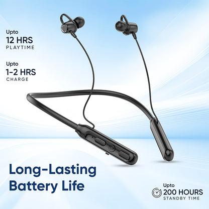 Aertek Cyclone Wireless Neckband Black