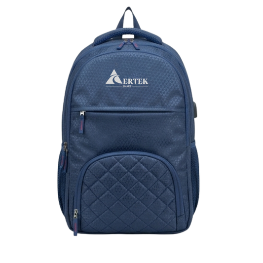 Aertek Matrix Laptop, Office & Travel Backpack- Blue