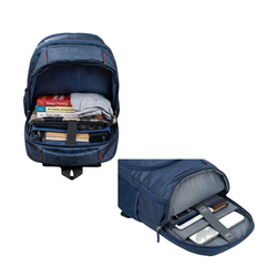 Aertek Matrix Laptop, Office & Travel Backpack- Blue